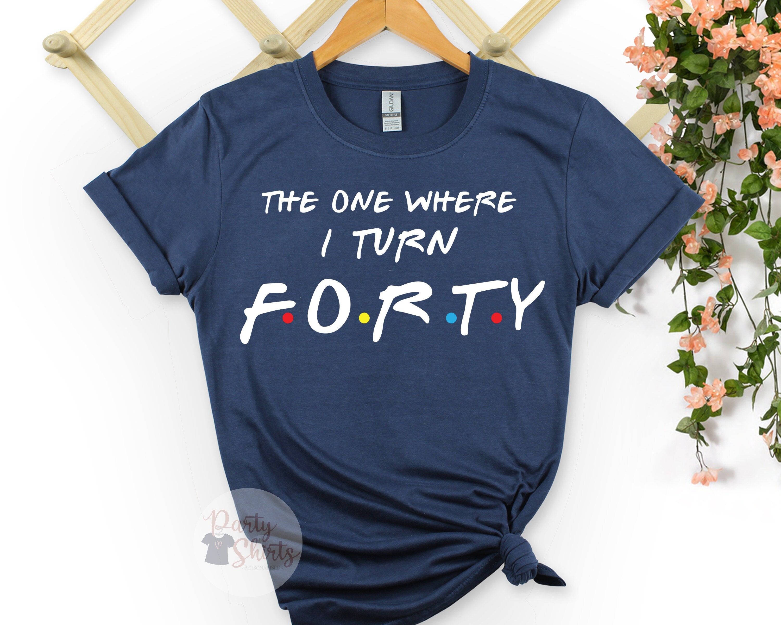 40Th Birthday T Shirt 2023, Gifts For Women Men, Party Shirt, Gift Mum, New Year