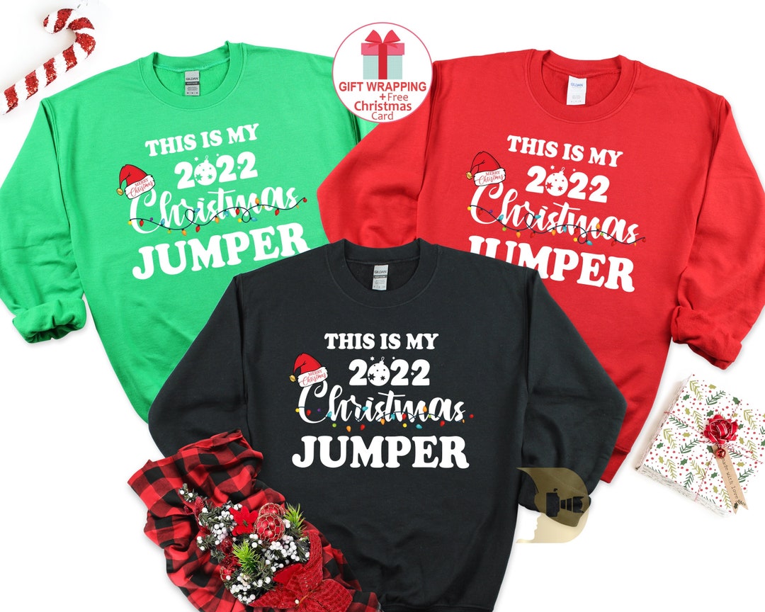 Womens Christmas Jumper Christmas Jumper Family Kids Etsy