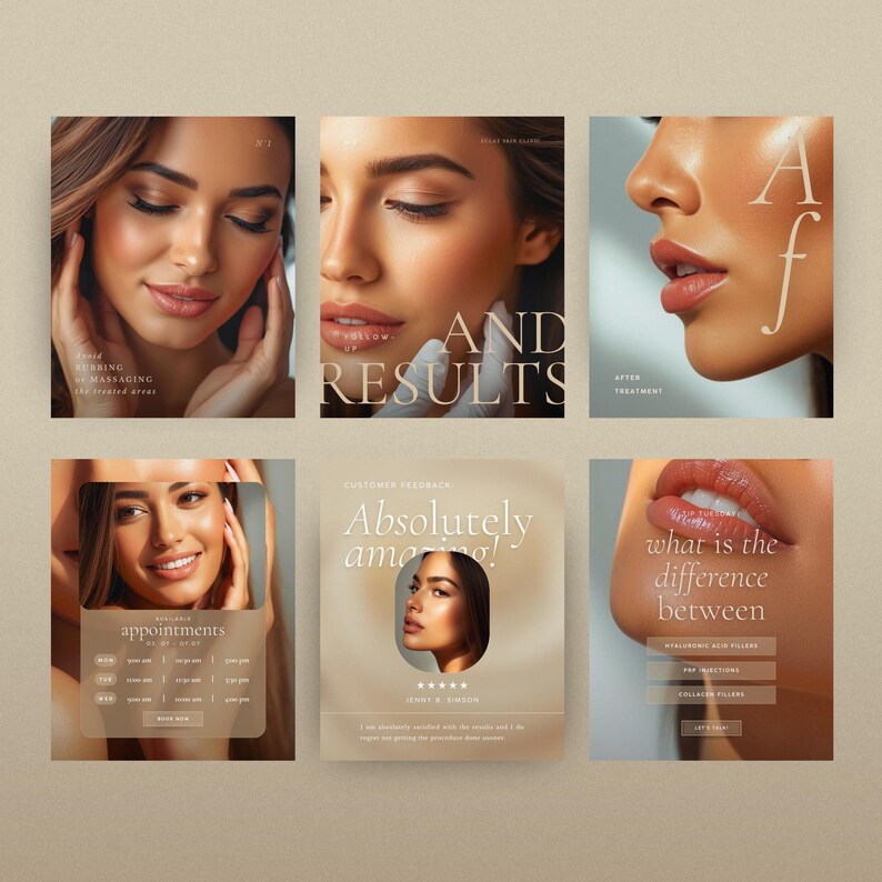 Esthetician Templates Filler Posts Botox Templates Luxury Nurse Injector Templates Flyer MedSpa Skincare Instagram Instagram for Estheticians Skincare Instagram templates Skin Clinic Templates Esthetician Templates Filler Posts Botox Templates Luxury Botox Templates Botox Flyer MedSpa Skincare Instagram Instagram for Estheticians Skincare Instagram Social Media Templates Nurse Injector Templates social media templates small business instagram templates instagram content minimalistic templates