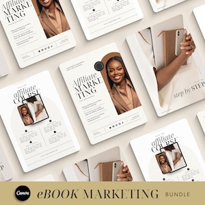 small business ebook template Canva | blogger ebook template | Digital ebook template | Minimalist magazine template | Lead magnet template