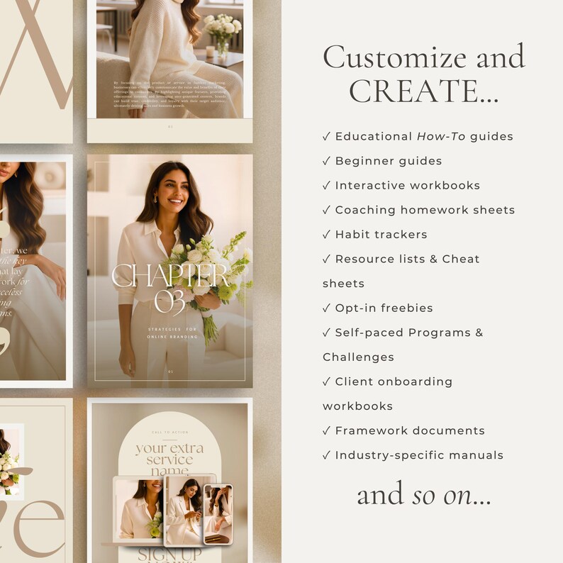 Homework Booklets Business Small Business Workbook Canva Template | Blogger E Book Template ...