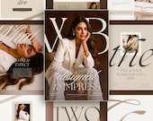 160 Page Ebook Template | Online Coaching Business Opt-in freebie | Canva Workbook Cover | Webinar Lead Magnet Creator | Premade Guide