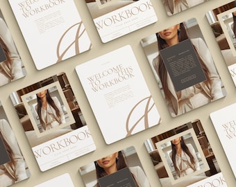 ebook lead canva luxury leader coaching workbook template e-book coaching template layout canva life coach ebook