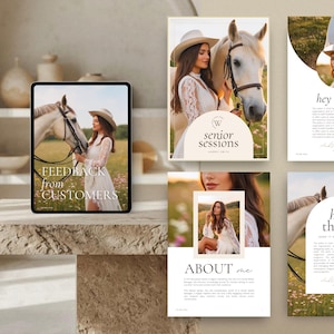 Photography Rates Per Hour Brochure.pdf Photography Pricing Guide Template Canva | Senior Session Pricing ...