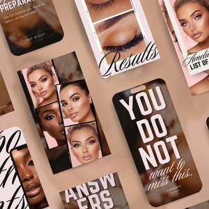 Lash Technician Templates Lash Artist Social Media Lash Stylist Post Templates Lash Technician Instagram Lash Extension Template Eyelash Business Branding Lash Extension Marketing Beauty Instagram Templates