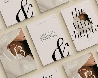 Small business workbook Canva template | blogger ebook template | Digital ebook template | Minimalist magazine template | Lead magnet