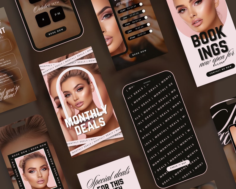 Lash Technician Templates Lash Artist Social Media Lash Stylist Post Templates Lash Technician Instagram Lash Extension Template Eyelash Business Branding Lash Extension Marketing Beauty Instagram Templates
