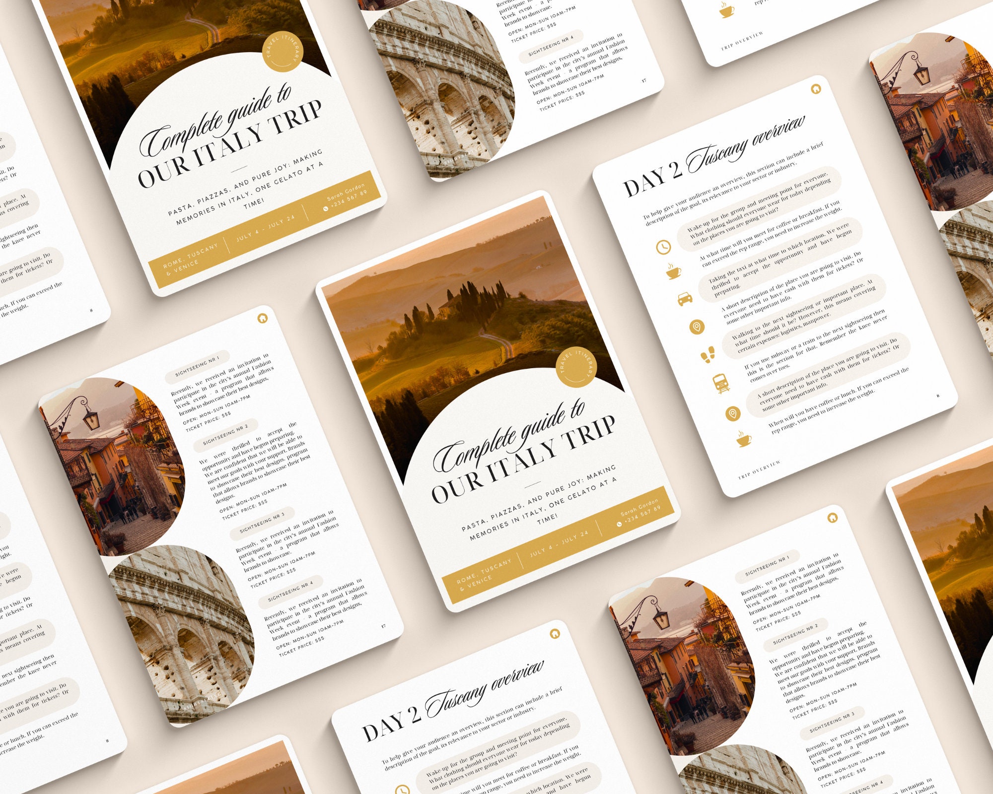 Editable Travel Itinerary Template Trip Itinerary Printable Travel ...