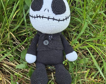 Muñeco de Jack Skellington tejido a mano (SOLO Jack)