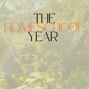 DIGITAL PLANNER - The Homeschool Year Planner - 2025-2026 School Year - Homeschool Calendar and Lesson Planner