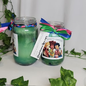 Amphibia inspired candle