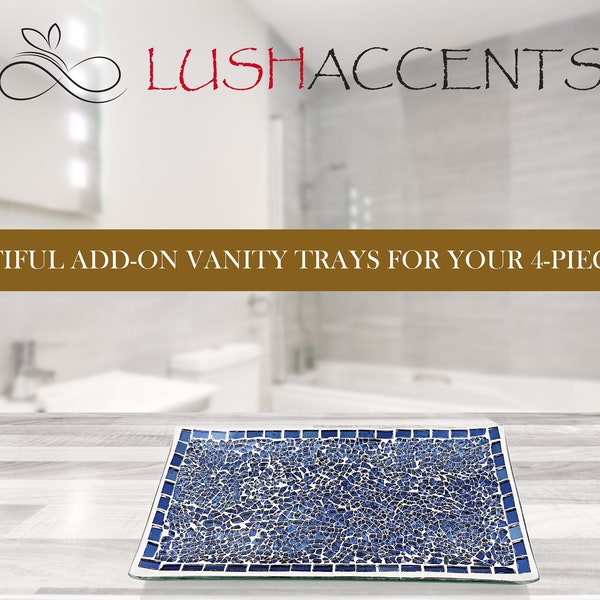 Navy Blue Bathroom Accessories Etsy