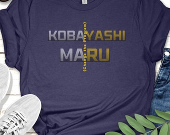 Kobayashi Maru - Change the Program MII t-shirt, Sci-Fi Tees, Sci-Fi Gifts for Fans