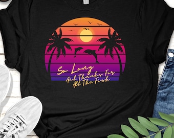 Hitchhikers Guide T-Shirt: So Long and Thanks for All the Fish