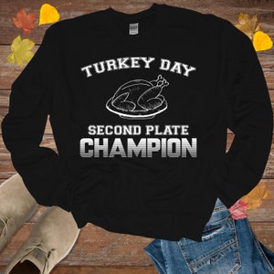 Turkey Day Sweatshirt, Funny Thanksgiving Sweatshirts, Turkey Gifts, Funny Holiday Wear