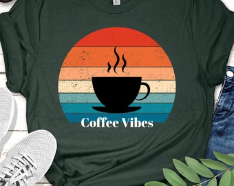 Camisa con ambiente de café retro: regalo para los amantes del café