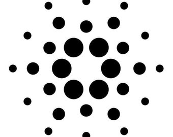 Cardano Crypto Vinyl Decal: ADA Car/Laptop Sticker
