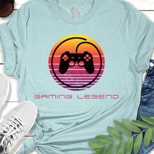 Gaming Legend Shirt, Retro Gaming Shirt, Retro Gaming Legend Shirt, Gift for Gamers