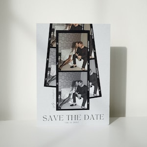 Modern Film Save The Date Template
