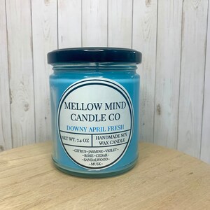 Downy April Fresh Handmade Soy Wax Candle