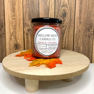Apples & Cinnamon Handmade Soy Wax Candle