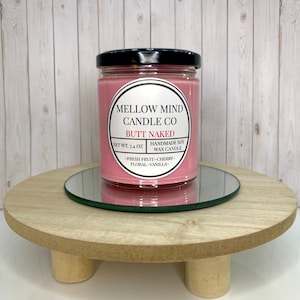 Butt Naked Handmade Soy Wax Candle