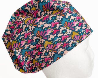 Gorro quirúrgico ajustable EURO Lunas Celestiales Noche Estrellada