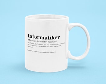 Caneca de cientista da computação, cientista da computação, presente de cientista da computação, presente de TI, presente de jogador, professor de ciências da computação, presente masculino