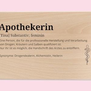 Gift for pharmacist, pharmacist definition, pharmacist breakfast board, thank you gift pharmacist