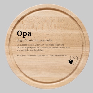 Opa Geschenk, Frühstücksbrett Opa, Geschenk Opa Geburtstag, Opa Brettchen, Opa, Geschenk Opa, Brotzeitbrett, Ostern Opa