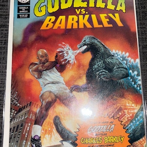 Godzilla Vs Barkley - Etsy
