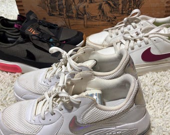 3 pair Nikes