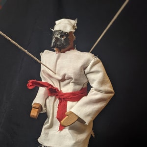Marionette a la Planchette wooden dancing puppet