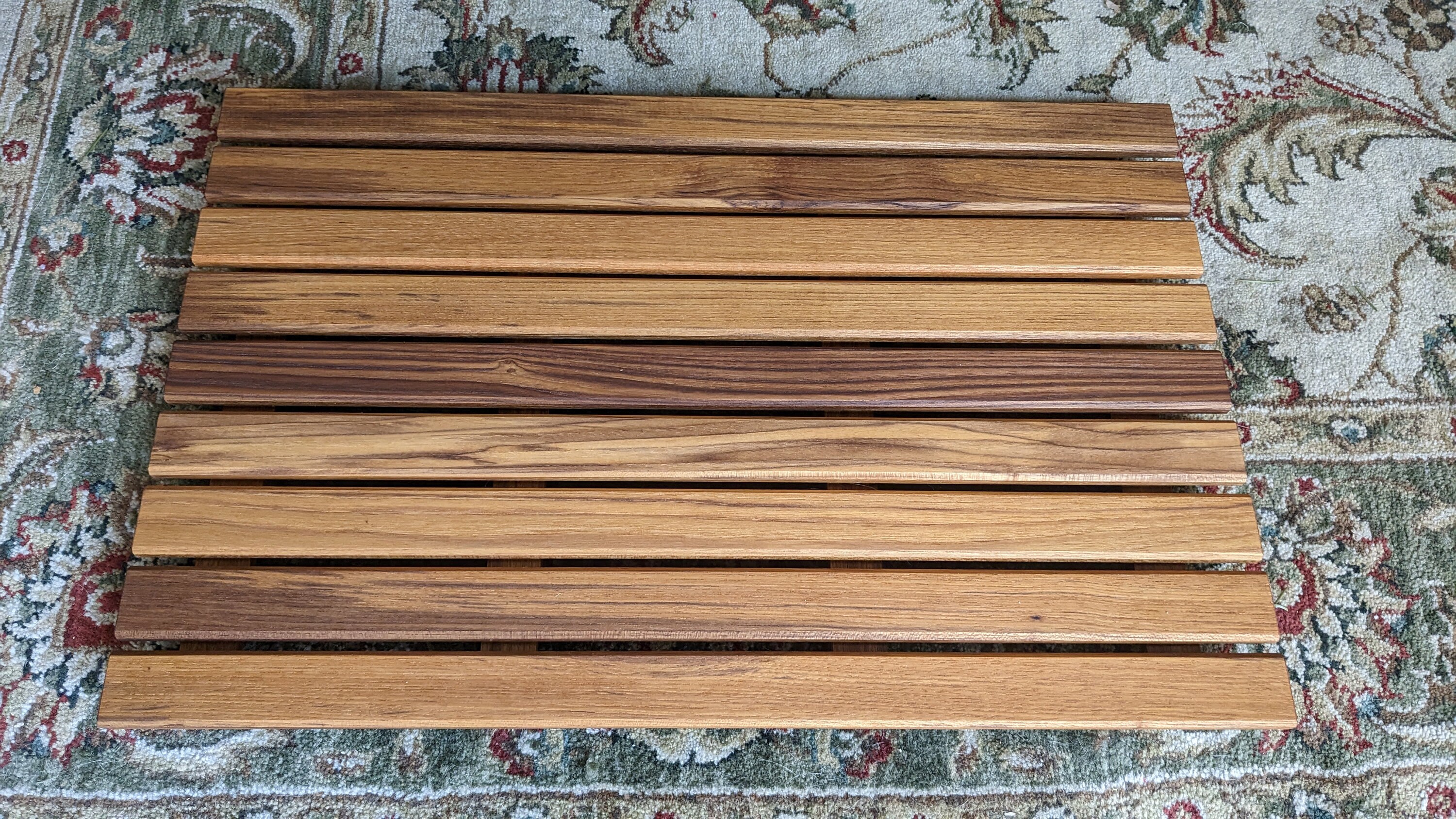 Rectangle Teak Shower Mat / Duckboard custom Size Available - Etsy
