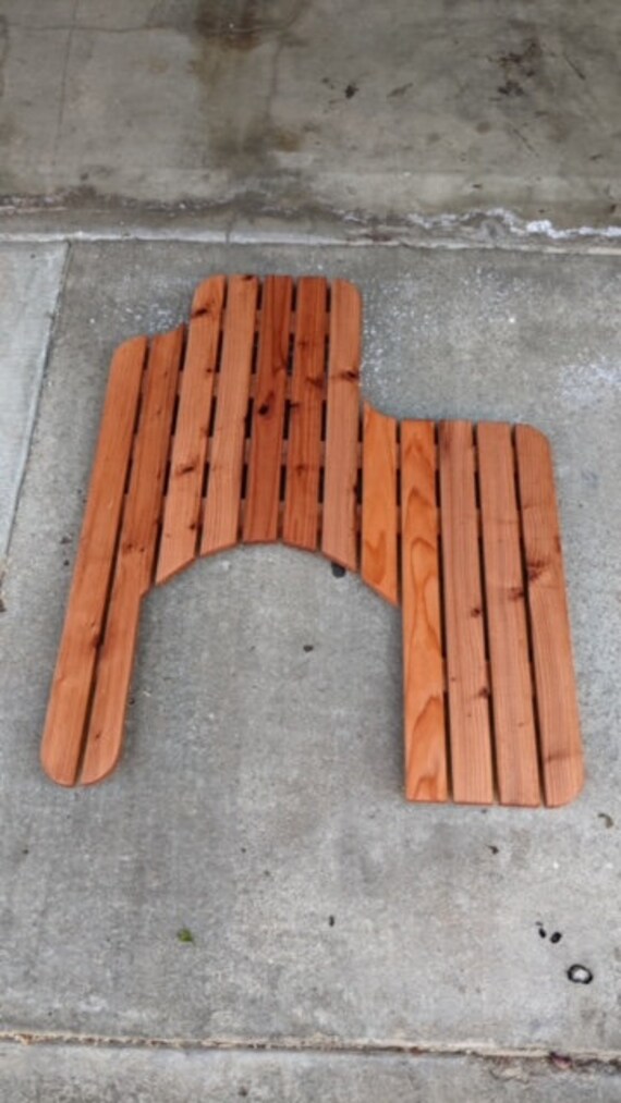 Custom RV Shower Mat airstream 16 Made From Wood Etsy