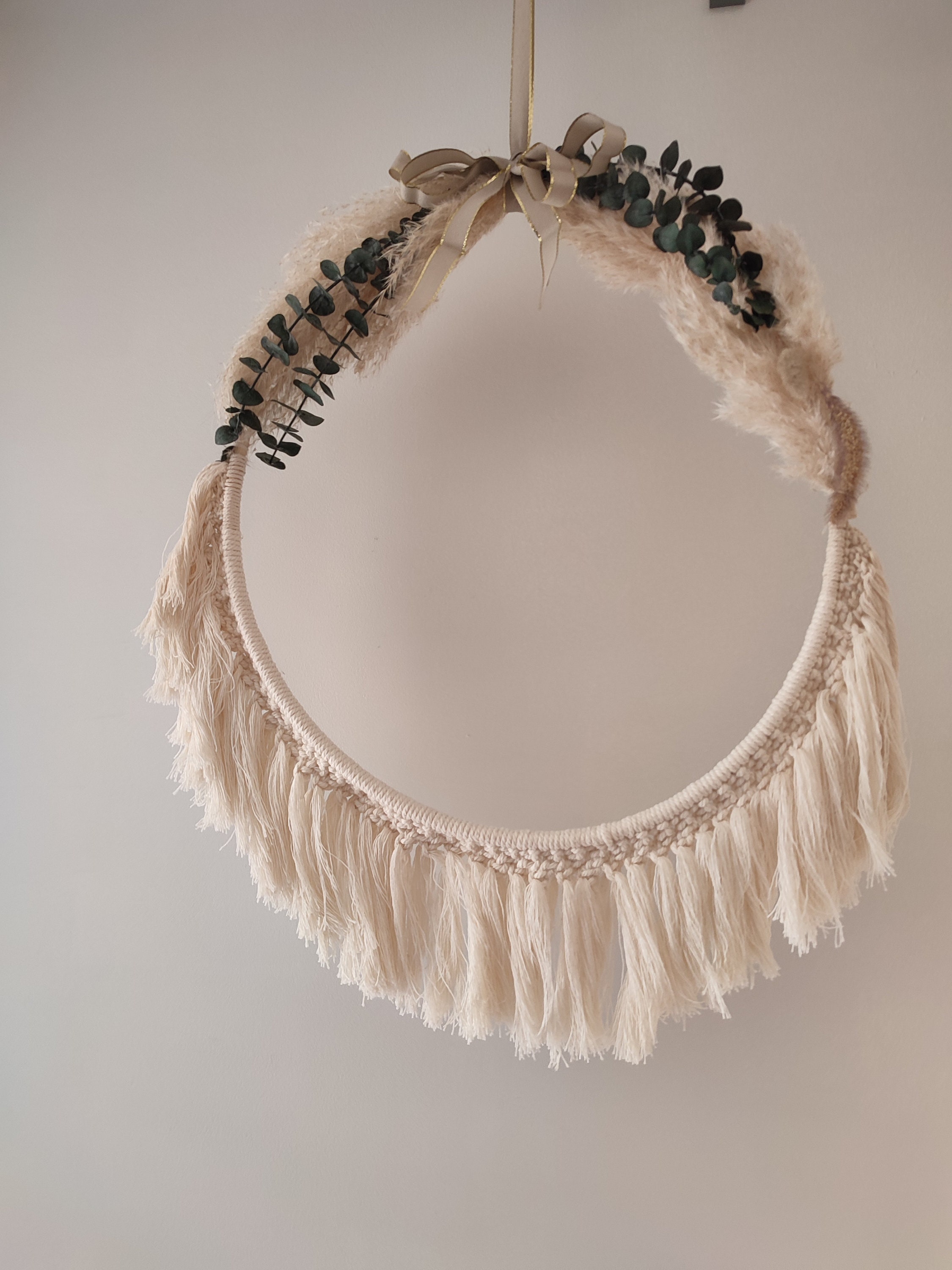 Macramé & Fleurs Séchées