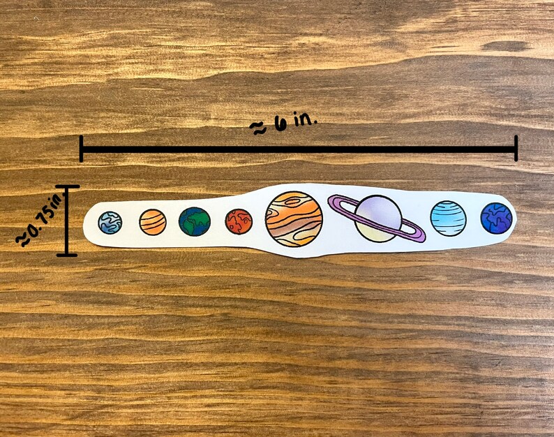 Sticker Character Solar System Solar System Sticker//laptop Stickers//rainbow Solar System Stickers - Etsy