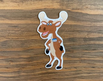 Silly Moose Sticker//Silly Goose Fun Sticker//Silly Sticker