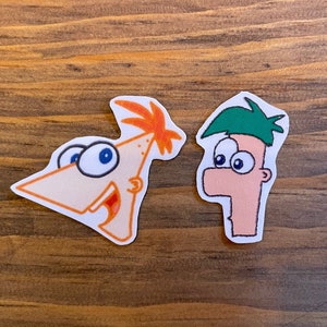 Phineas and Ferb Sticker Pack//Phineas and Ferb