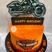 Motorbike/motorcycle/harley Davidson Cake Topper - Etsy
