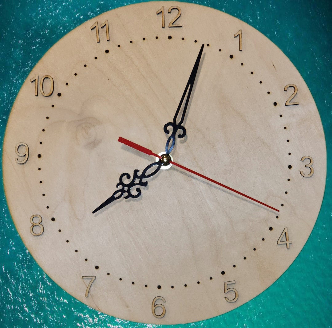 DIY Wall Clock Kit 10.25 Etsy