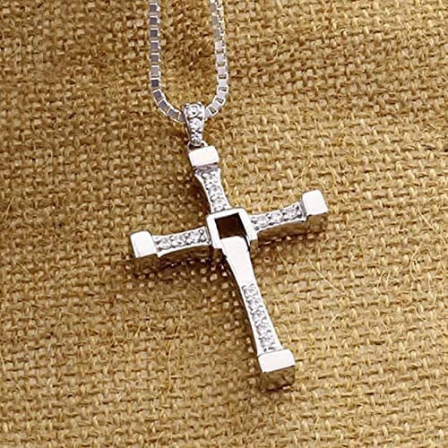 Fast and Furious Vin Diesel Necklace ~Free Shipping!!!~ | Cross necklace  silver, Cross pendant necklace, Mens cross necklace