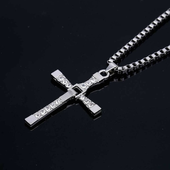 Amazon.com: ATROFY Cross Neck Pendant Necklace, Cross Neck Pendant Jewelry  (silver) 1 : Clothing, Shoes & Jewelry