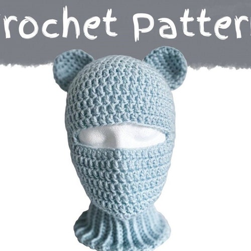 Crochet Pattern Cthulhu Ski Mask PDF File Only Etsy
