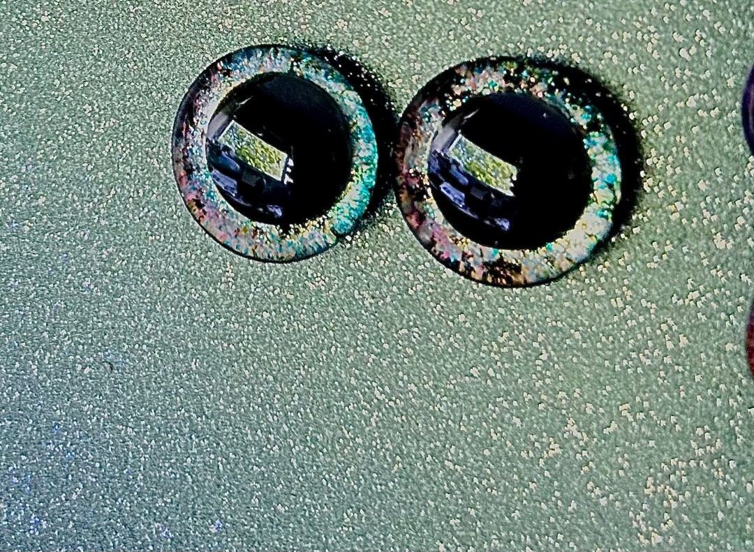 GREEN SAFETY EYES in Lucille for Doll Model and Toy Making Etsy