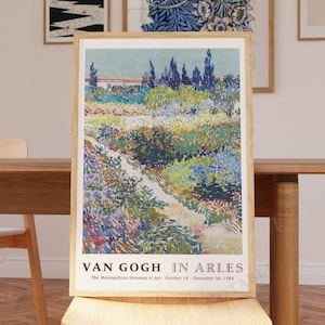 Van Gogh print, Landscape painting art print, Impressionist Art Print, Ship from UK/US/Europe/Australia, framed or unframed