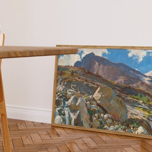 Stampa di John Singer Sargent, Passo del Sempione (1911), Nave da Regno Unito/Stati Uniti/Europa/Australia, con o senza cornice