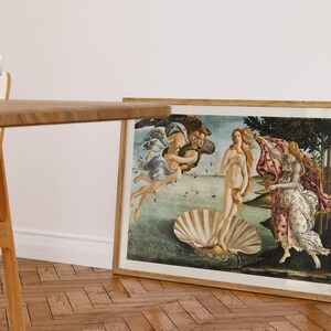 Sandro Botticelli Wall Art, the Birth of Venus, Ship From Uk/us/europe