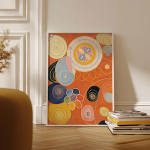 Hilma af Klint print, The Ten Largest, No. 3, Youth, c.1907, Ship from UK/US/Europe/Australia, framed or unframed