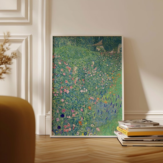 Gustav Klimt Print, Italian Garden Landscape (italienische